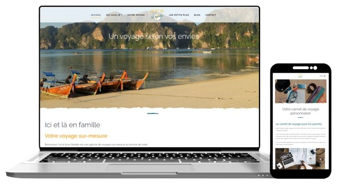 icietlaenfamille maitenance et debogage du site wordpress